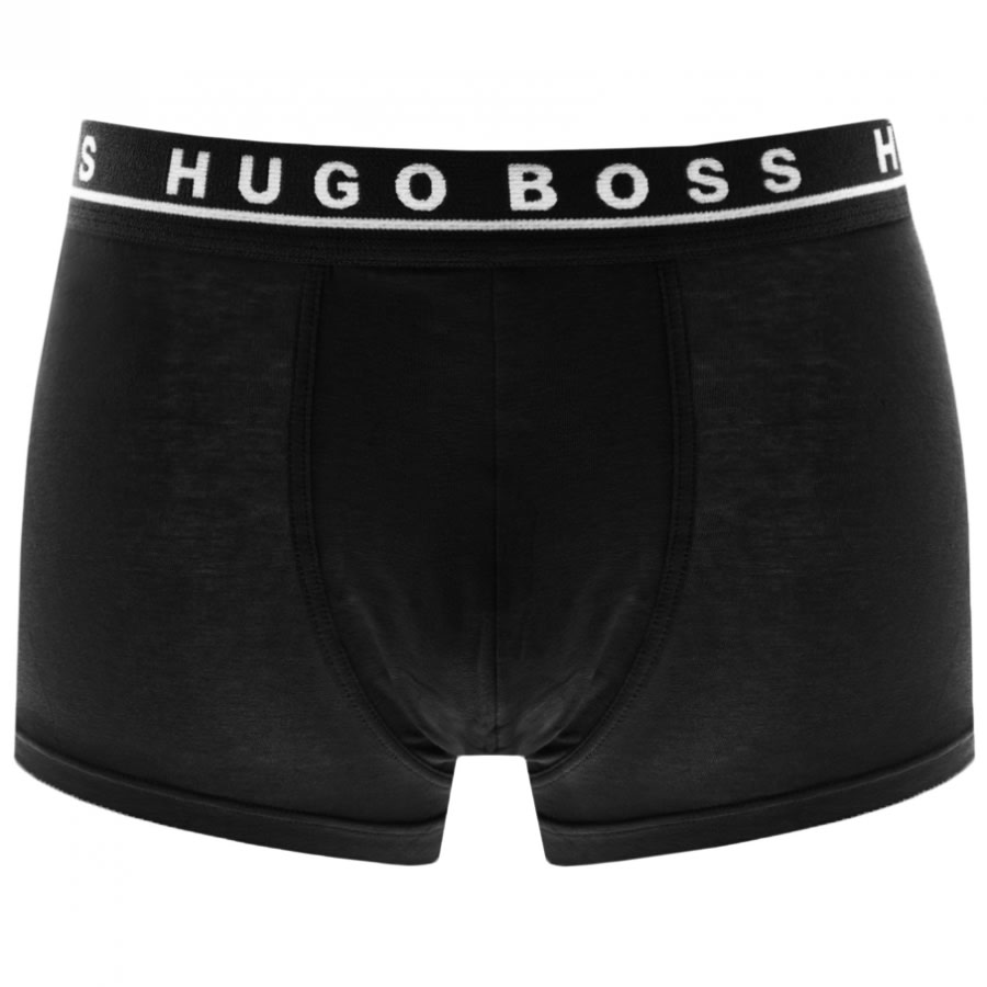 Alternative Image for ProductBOSS Underwear Triple Pack Boxer Trunks Black2